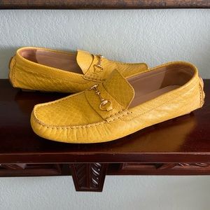 Cole Haan Yellow Driver / Loafer Shoes